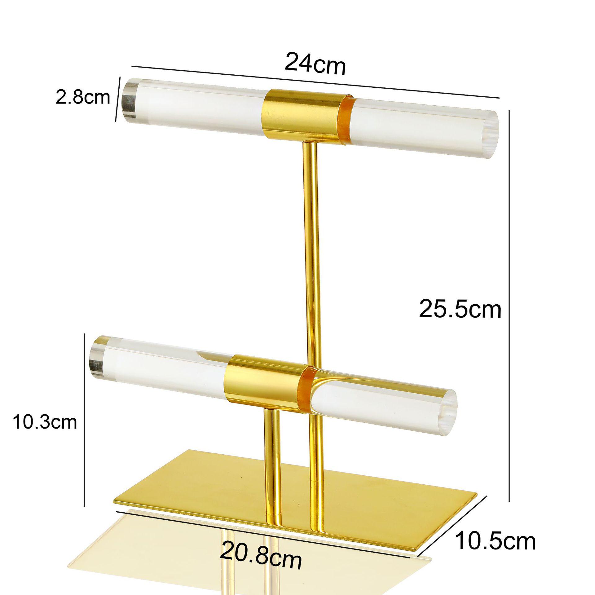 

Прозрачная акриловая подставка для ожерелий, браслетов и часов