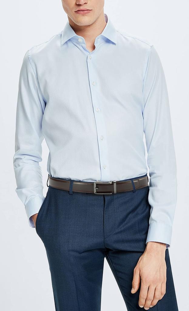 CHAOREN Set of Business Plus Continuously Perfect for Gift for Box Included Men's Two-Piece Belts, Sizes, Auto-Lock, Adjustable, Suits, Men,