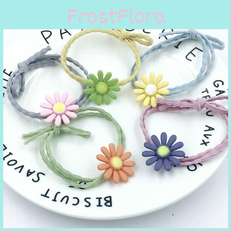 Beautiful Ins Women Daisy Hair Rope Headband With High-elastic Korean Rubber Band