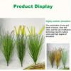 5Pcs Artificial Plants 60cm Fake Plants Lifelike Green Plant Decor Outdoor Indoor Decor Floral Arrangements Foxtail Grass