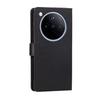 For Oppo Find X8 Pro 5G Case Wallet Stand View PU Leather Phone Cover with Wrist Strap