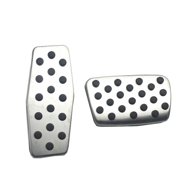 Manual / Auto Stainless Steel Car Pedal Pads Cover For Vauxhall Opel Corsa Cascada Zafira for Buick