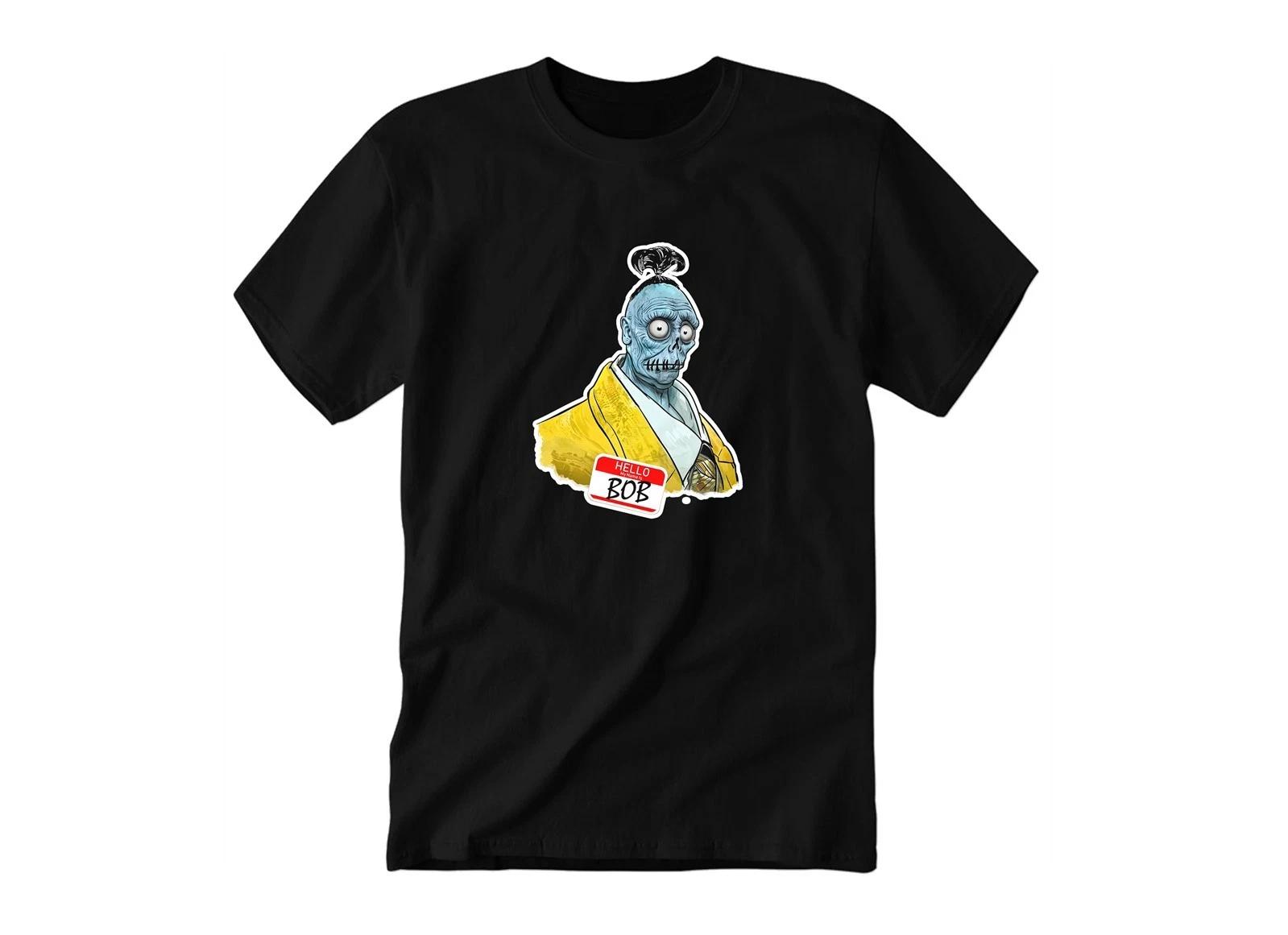 Hello Bob Art Illustration Image | Youth & Adult Unisex Tee Tshirt L