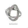 Scarf Ring Clip Fashion Clothing Decoration Accessories Rhinestone Buckle Clamp