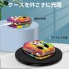 AirPods Case AirPods Cover Cute Stylish Character AirPods Case with Carabiner Compatible with Wireless Charging Shockproof Scratch AirPods 1st and 2nd