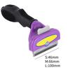Tool Pet Deshedding Cat Grooming Brush Dog Hair Shedding Remover Abs Material