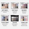 RISKY Pigment Eyeshadow Palette 7 Colors – High Pigment Blendable Eye Makeup Palette