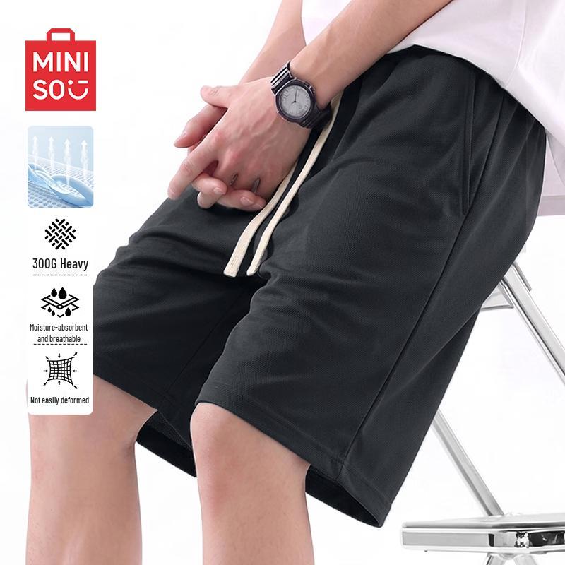 Мужские летние свободные шорты MINISO из плотной ткани M