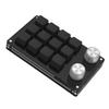 Tragbare Mini-Tastatur mit 12 Tasten, Programmierbare Tasten, Benutzerdefinierte Tastenkombinationen, USB-Tastatur
