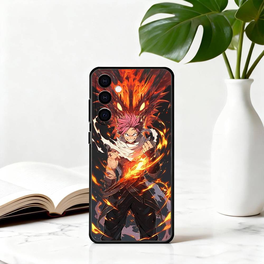 

N-Natsu F-Fairy D-Dragneel T-Tail-es Phone Case For Samsung Galaxy A73,A72,A71,A70,A53,A52,A51,Others Soft Black Cover Samsung a41