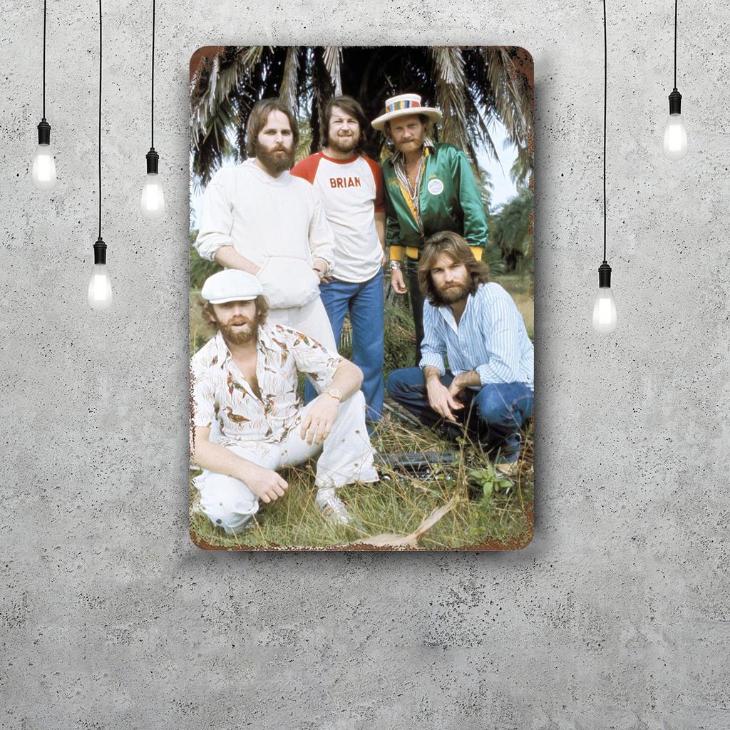 Carl Wilson Retro Vintage Tin Sign Poster Decorative Plaque Metal Plate Wall Decor