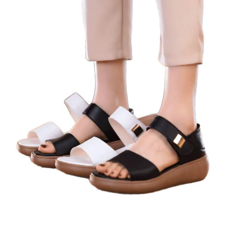 Flat-bottomed Sandals for Women - New Style, Casual and Versatile Shoes, Thick Sole, Anti-slip Design