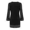 Elegant Women Sexy V-neck Long Sleeve Summer Slim Bodycon Cocktail Mini Dress For Parties