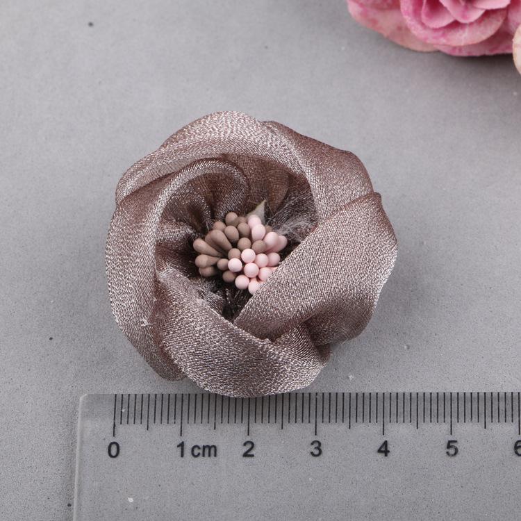 Frühlings-Haar- und Schuhblumen-Accessoires – handgefertigte Blumen aus Wolkengarn für Haarnadeln und Kleidungsdekor für Mädchen