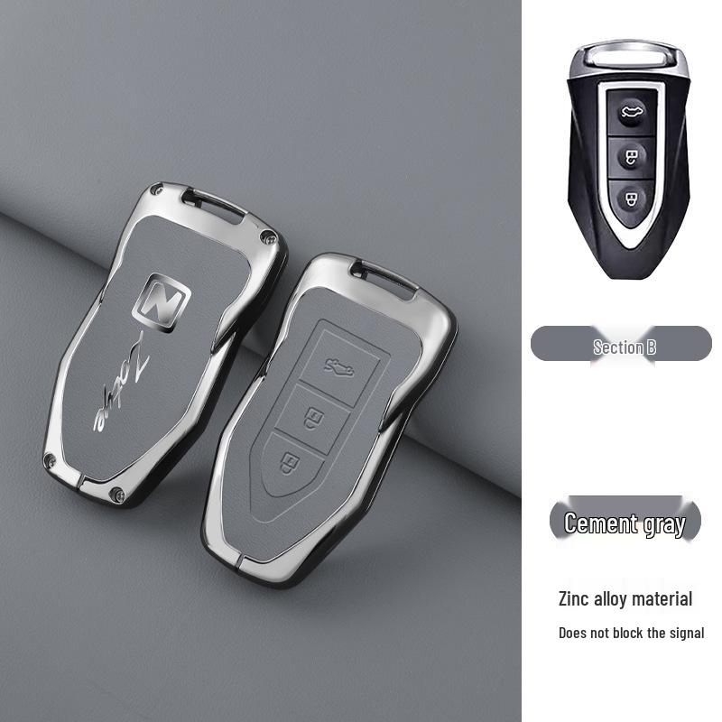 Zotye T600/T700 Damai X5/Z700 Full Wrap Sport Version Car Key Case for Men