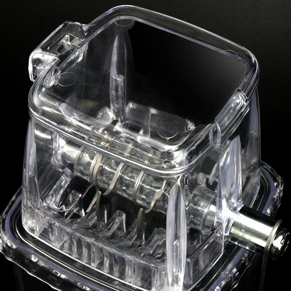 Manual Ice Crusher Mini Ice Shaver Smoothie Maker Ice Block Breaking Slush Machine