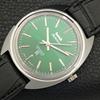 INDIAN VINTAGE HMT KOHINOOR HAND-WINDING MENS GREEN COLOR DIAL WATCH a440917-4