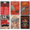 Decor Tire Shop Vintage Tin Sign Plaque Metal Iron Plate Wall Adornment for Garage Gas Station Car Sale Repair Poster
