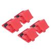 4Pcs Circuit Breaker Lockout Device Set Clamp On Single Pole Breaker Lock 480 600V