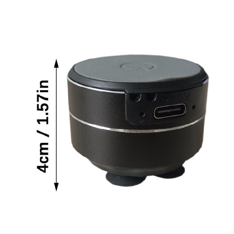 Portable Bone Conduction Speaker Wireless Stereo Sound Waterproof Bluetooth-compatible Speaker with Suction Cup