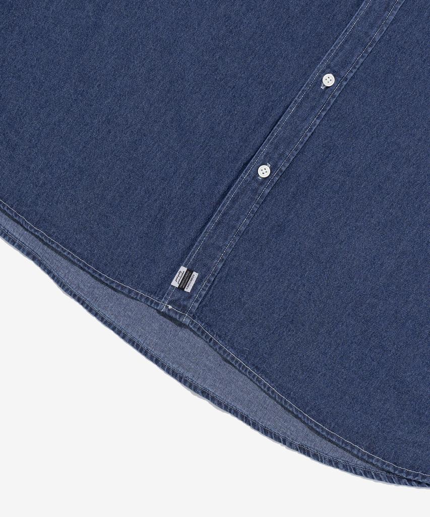 CARGOBROS Cb Washed City Boy Denim Shirt (Dark Blue)