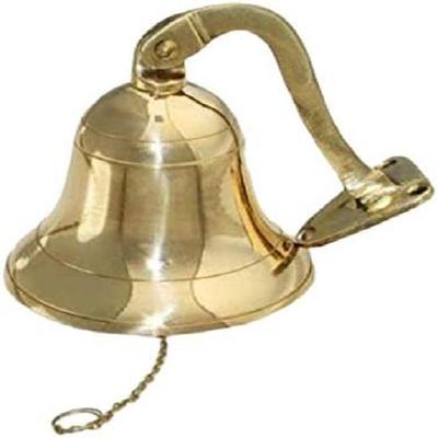 Nautical Brass  Ship Bell Wall Decor 4