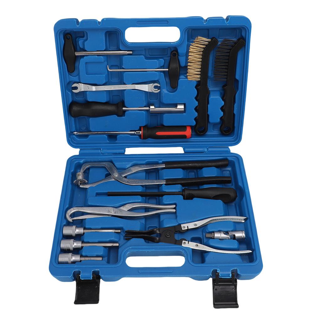 Drum Brake Tool Kit Brake Spring Installer Remover Plier Tools Set with Carrying Case for Repair