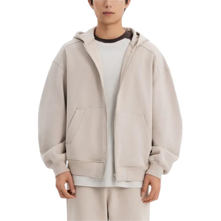 

DECATHLON Multiverse Куртка с капюшоном на молнии с длинным рукавом Унисекс Лунный бежевый 2XL