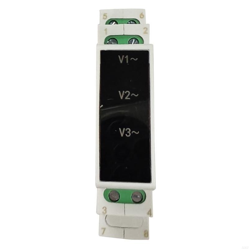 Din Mount Meter Tester AC80V-500V Three Phase Voltmeter Gauge A0KF