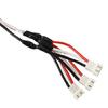 Professional XH Male to Female3P Balancer Cable Extenders With 24AWG Conductors For 7.4V 18650 Battery Charging Stations