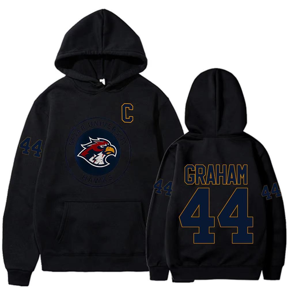 2026 Graham 44 Außerhalb des Campus TV-Serie Di Laurentis 66 Briar Universität Hockey Hoodies Herren Damen Freizeitkleidung