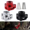 Metal Exhaust Blow Off Valves Adapter Kit with Round Bolt-On Flange, Built-In Sealing Gaskets and 6 Mounting Screws for 1.5L 1.6L 2.0L 2.7L Engine