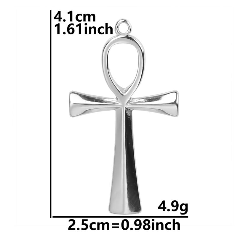 No Fade Silver Color Stainless Steel Angel Charms For Jewelry Making Supplies Handmade Necklace Earrings Pendant DIY Heart Cross