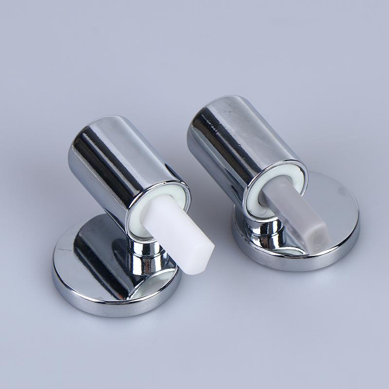 Toilet Soft Close Hinges 1 Set for Old Toilet Replacement Heavy Duty Stable Toilet Lid Fixing Parts for Bathroom Repair