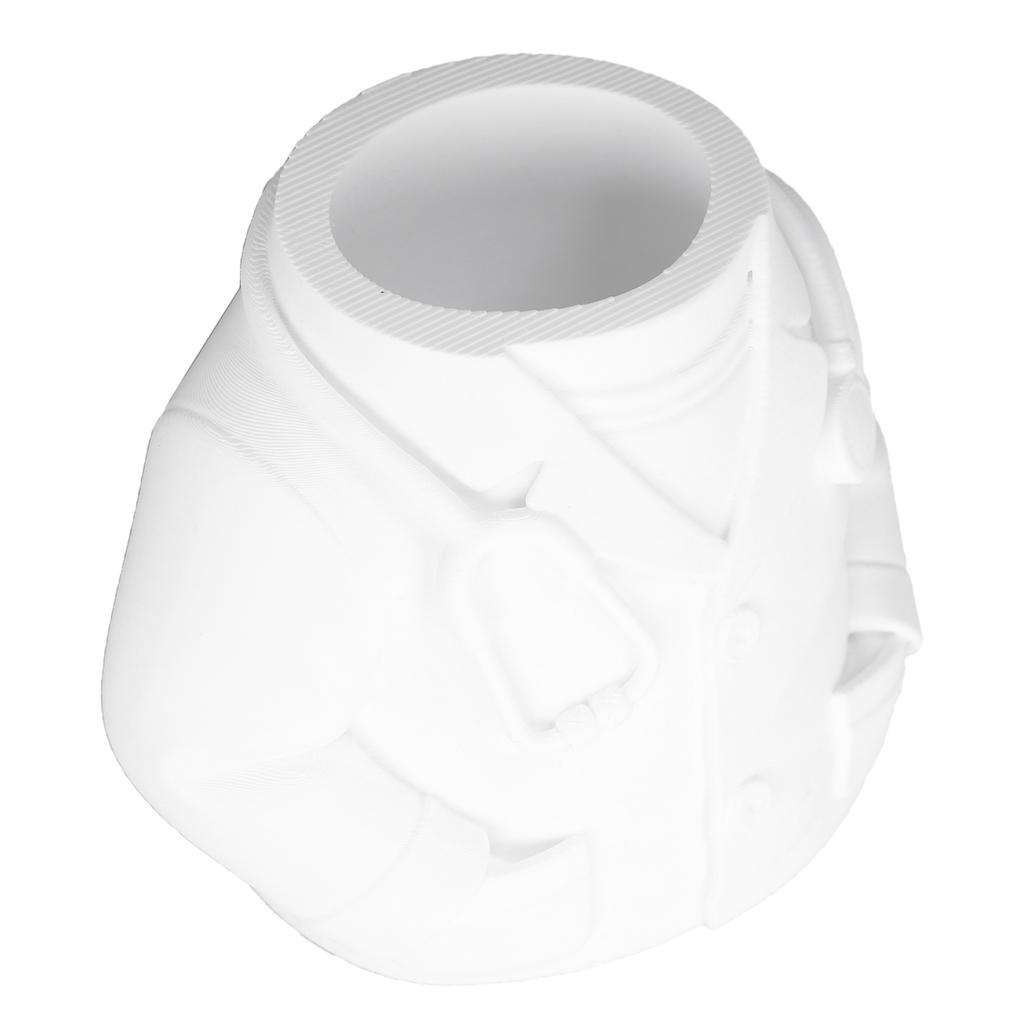 White Coat Pen Holder PLA Creative Doctor Themed Desk Pencil Holder for Home Office