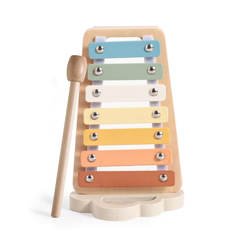 Montessori Baby Rain Stick Rainbow Hourglass Rain Music Rattle Baby Educational Toys Rain Sound Toys Montessori Sensory Toys