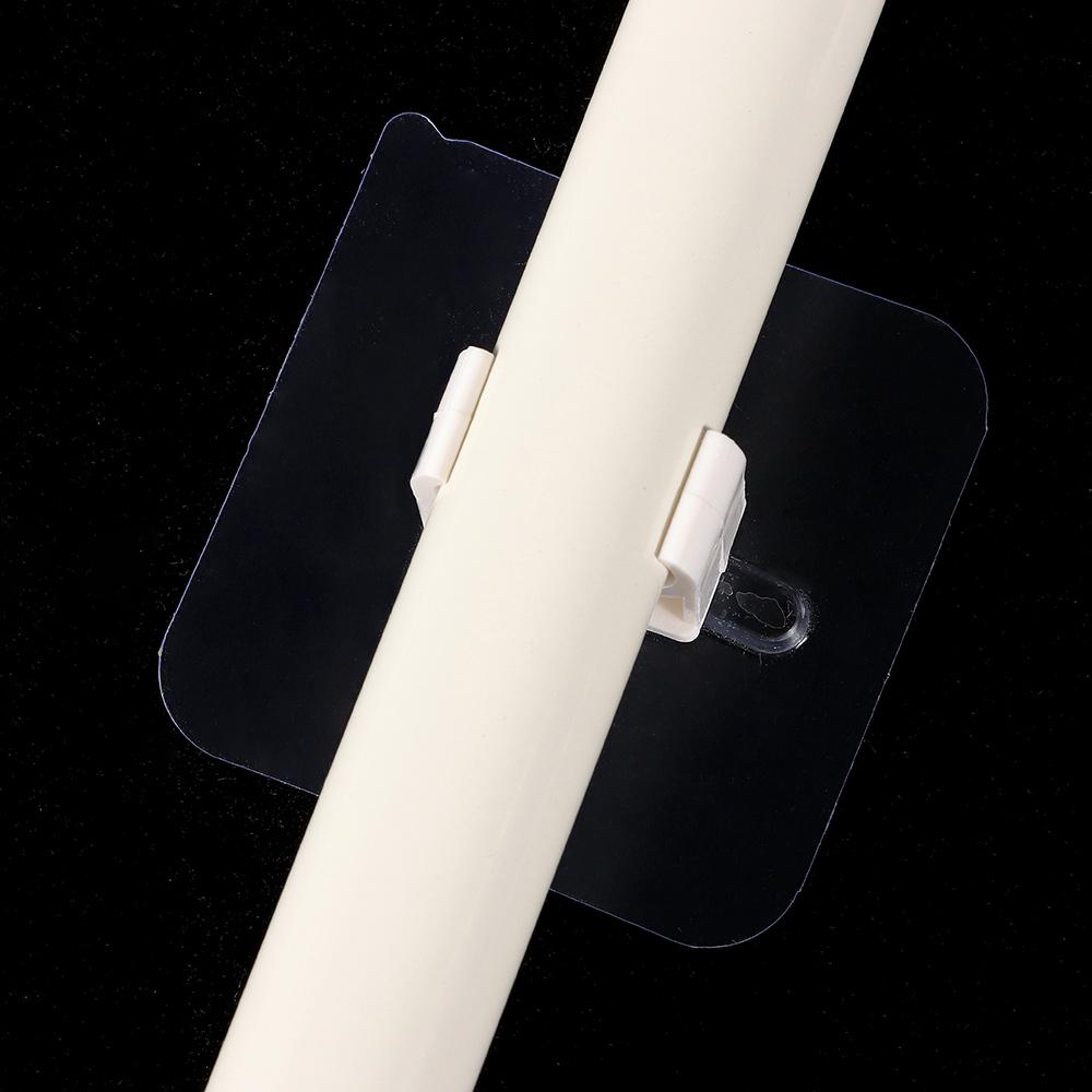 1/5Pcs Aquarium Fish Tank Water Tube Holder Punch-free Tube Clip Connector