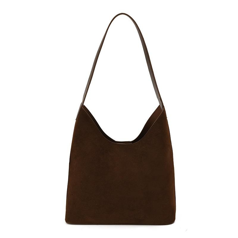 Retro Casual Simple Tote Bag, New Autumn and Winter Large-capacity Commuting Armpit Bag, Handbag, Shoulder Women's Bag