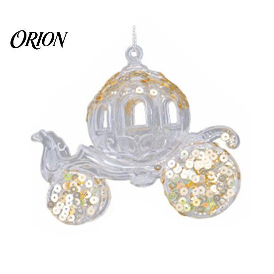 Christmas Tree Gift Ornaments Faux Crystal for Tree, Clear Snowflake/Starfish/Heart/Bird/Horse Hanging Decoration Decorations with Sequins Xmas Winter