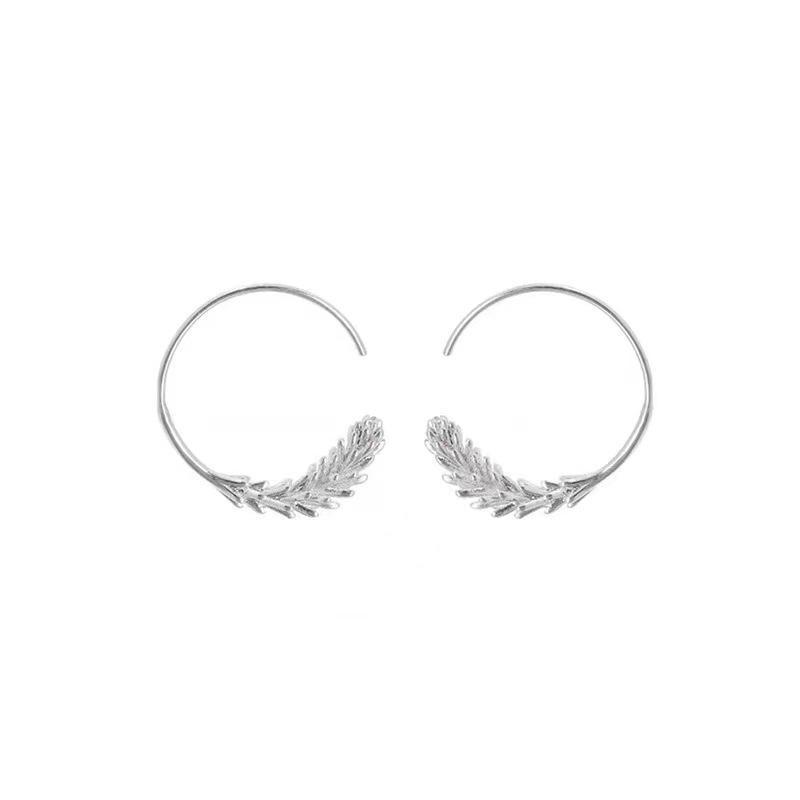 Елегантні лісові сережки-гачки з пшеничними колосками: Унікальні, Модні, Універсальні сережки для жінок