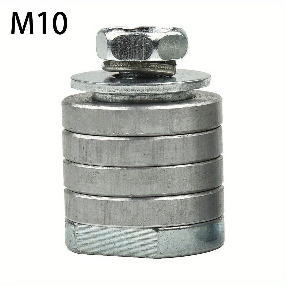 M14 M10 adaptor polizor unghiular adaptor mașină de canelat kit de conversie flanșă metal piulițe de blocare canelare tip 125 150