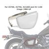 Motorcycle Left Right Battery Side Covers Fairing Side Panel Oil Tank Cover for XV700 XV750 XV1000 XV 1100 Virago 1984-UP
