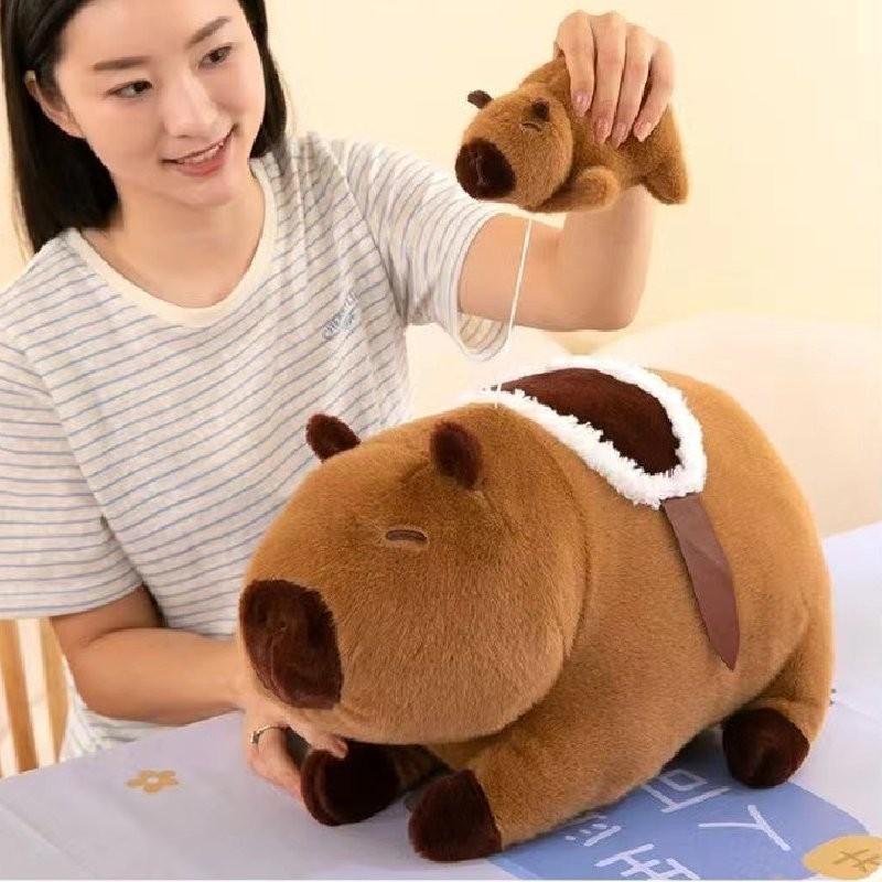 Capybara Toy Plush Room Decoration Ornaments Children Christmas Gift Holiday