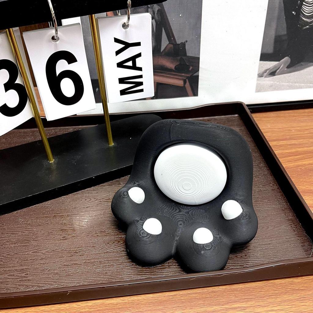 Cat Paw Phone Holder: 3D Printed, Dual Use, Cute Stand for Vertical/Horizontal Viewing - Perfect for Binge-Watching