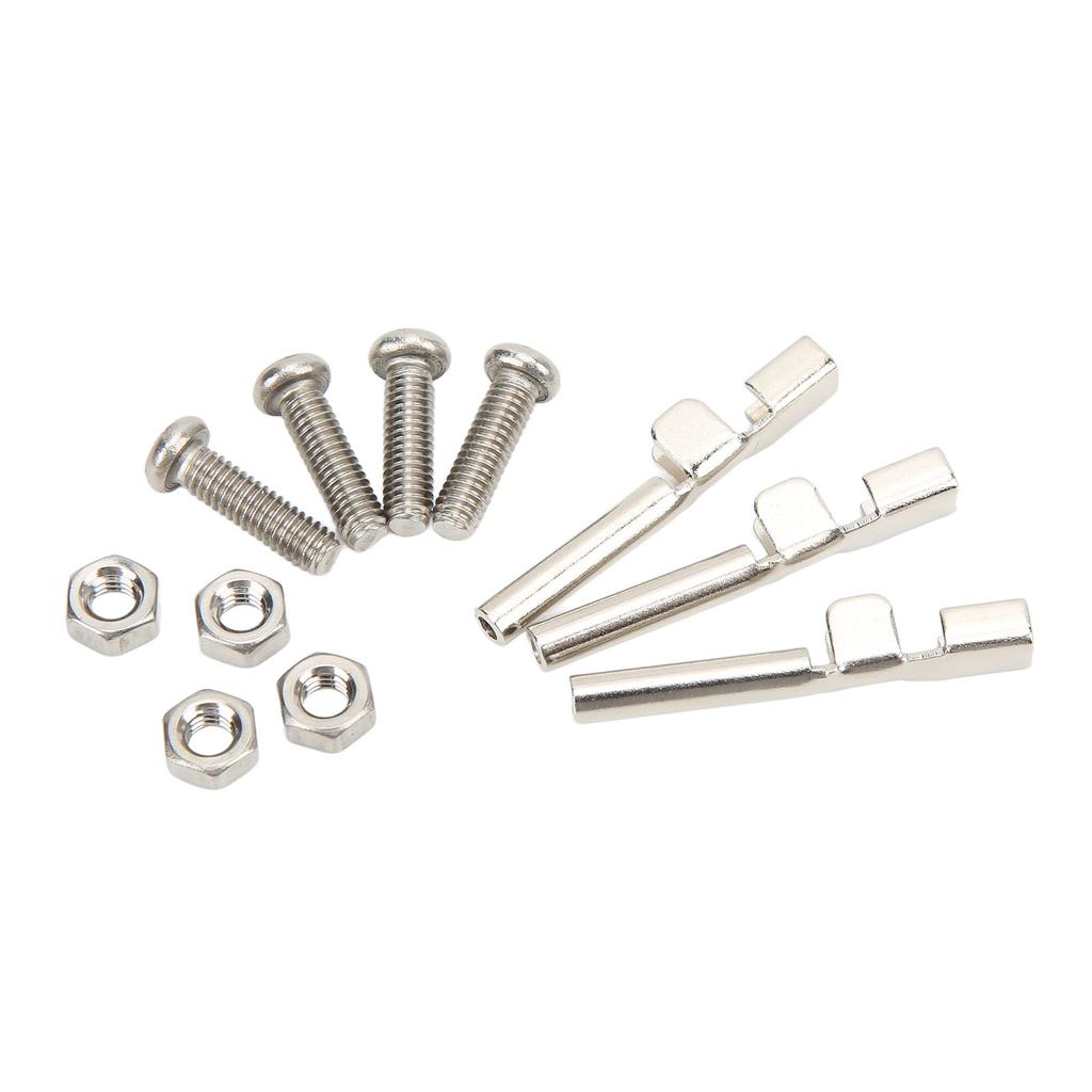 Club Car Charger Receptacle Plug 3 Pin Terminals Contacts Wire Connectors with Screw Nut 604321 Replacement for EZGO RXV