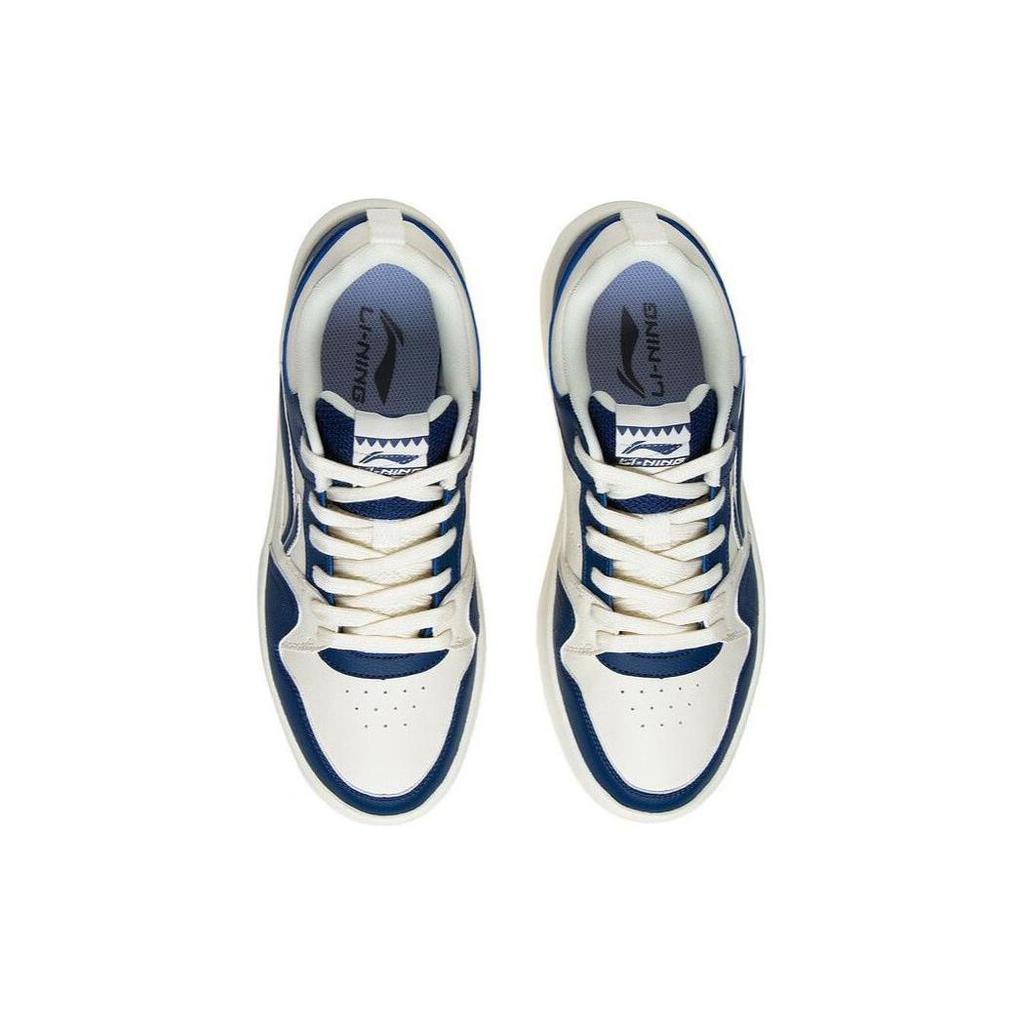 Li Ning Xingchu 2.0 Durable Breathable Low-Top Skate Shoes Men Skate Shoes Blue White AGCT337-5