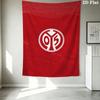 FSV Mainz 05 Wandteppich Ästhetischer Wandbehang Bedruckter Stoffdecke Dekorative Wandteppiche für Schlafzimmer Wohnzimmer Heimdekoration