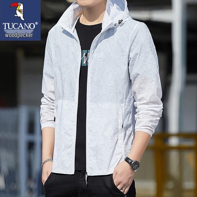 TUCANO Men s Lightweight Sun Protection Hooded Jacket 3XL
