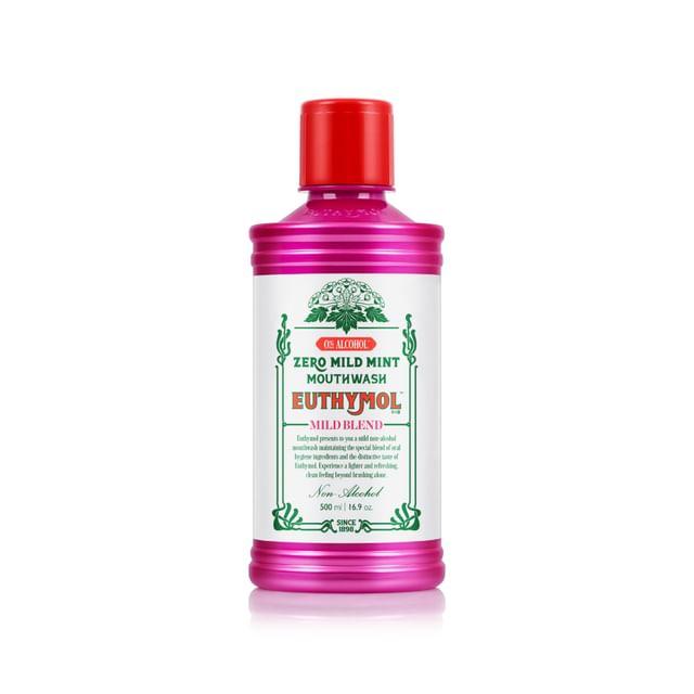 EUTHYMOL - Zero Mild Mint Mouthwash 2025 Version - 500ml