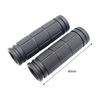 1 Pair Bike Handlebar Sleeves Shock Absorption Anti-slip One-sided Locking Rubber Dustproof Bicycle Cycling Handle Bar Grips Replacement Parts